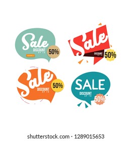 Banner sale vector template