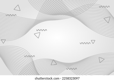 for banner sale, wallpaper, for, brochure, landing page,  Stylized line art background, abstract grey wavy background with line wave 