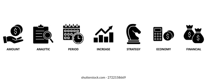 Conceito de crescimento de vendas de banner. O volume médio de vendas dos produtos ou serviços de uma empresa cresceu, normalmente de ano para ano.