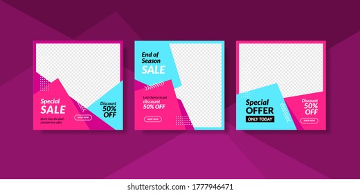 Banner sales and social media post collection