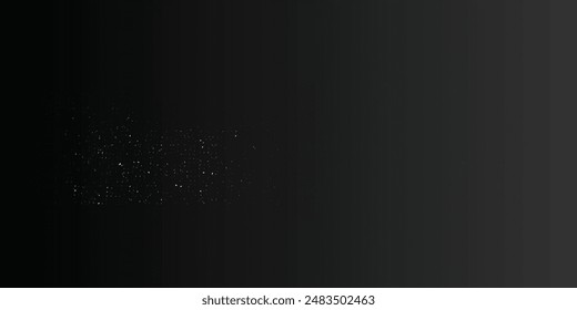 banner with set of circles, dots. Donuts Background. Creative Design Template. Technological halftone illustration.