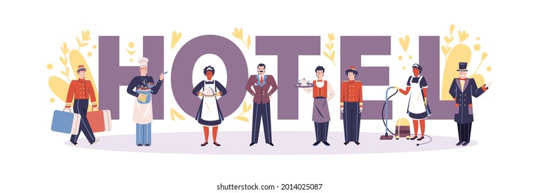 1,448 Hotel employee team Images, Stock Photos & Vectors | Shutterstock