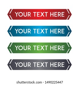 Banner Set, Text Box, Title Box, Speech Text, Speech Title, Frame Text, Frame Title, Text Border, Title Border