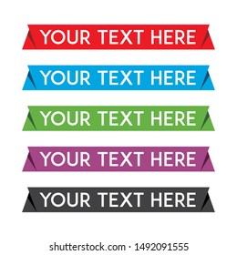 Banner Set, Text Box, Title Box, Speech Text, Speech Title, Frame Text, Frame Title, Text Border, Title Border