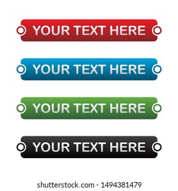 Banner Set, Text Box, Title Box, Speech Text, Speech Title, Frame Text, Frame Title, Text Border, Title Border