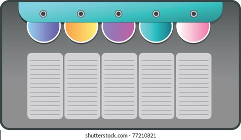 Banner. Set vector stickers or label for your text