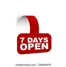 banner seven days open