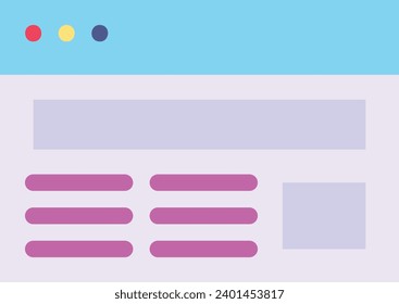 Banner single vector line icon