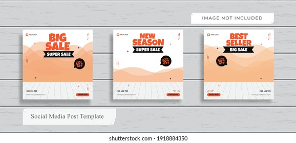 Banner or Social Media Post Design Template Themed Fashion in 1:1 
Color ways included. Can be adapt to Brochure, Magazine, Poster, 
Corporate Presentation, Portfolio, Flyer, Website.
