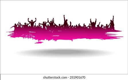 Banner for sporting events and concerts