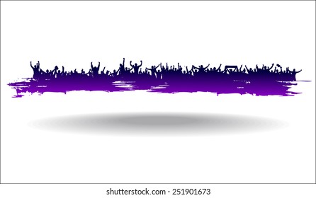 Banner for sporting events and concerts 