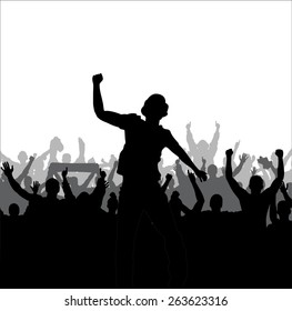 Banner for sporting events and concerts