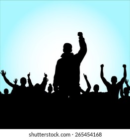 Banner for sporting events and concerts