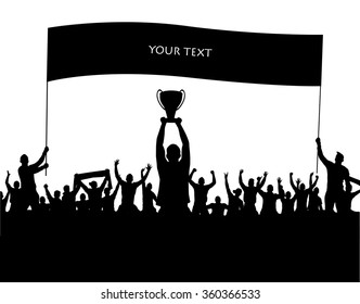 Banner for sporting events and concerts