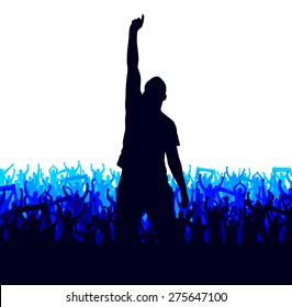 Banner for sports championships and concerts 