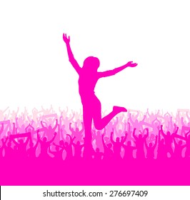 Banner for sports championships and concerts