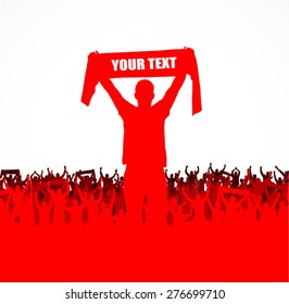 Banner for sports championships and concerts