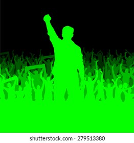 Banner for sports championships and concerts