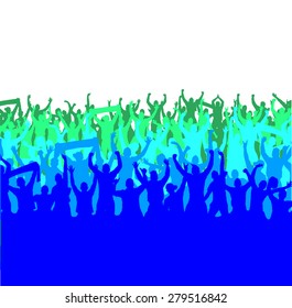 Banner for sports championships and concerts