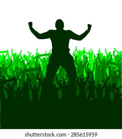 Banner for sports championships and concerts
