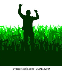 Banner for sports championships and concerts