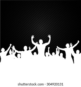 Banner for sports championships and concerts