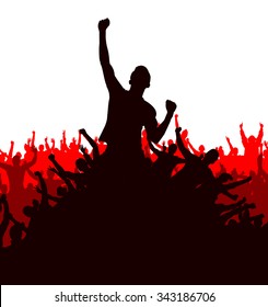 Banner for sports championships and concerts
