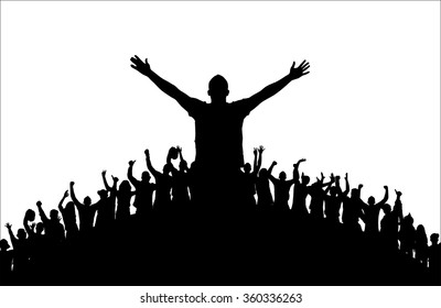 Banner for sports championships and concerts