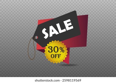 Banner Super Offer Big Sale 30% DISCOUNT