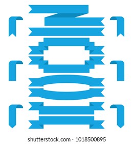 Banner tape. Vector illustration