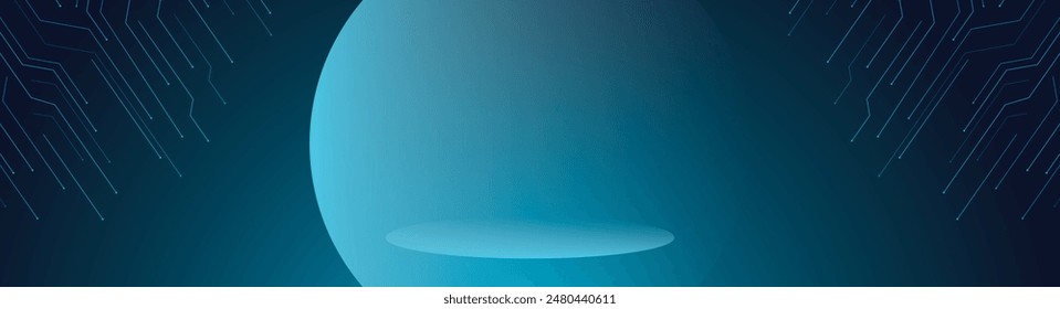 Banner technology design. eletronics digital, tech future background. Vector illustration