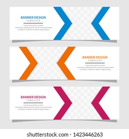 Banner template. Abstract background for design, web, business, advertisement, education. Modern template design.
