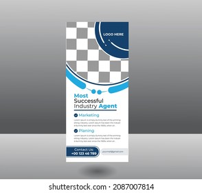 Banner template, Abstract background for design, business education, vector illustration. 