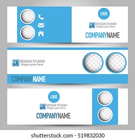 Banner template. Abstract background for design,  business, education, advertisement. Vector  illustration.