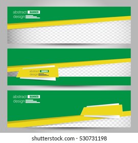 Banner template. Abstract background for design,  business, education, advertisement. Green and purple color. Vector  illustration.