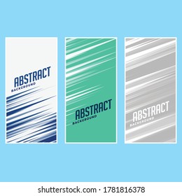 Una plantilla de banner con un color de fondo