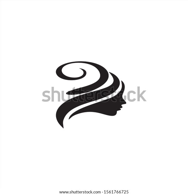 Banner Template Beauty Salon Hair Styles Stock Vector Royalty Free