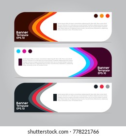 Banner template for business presentation