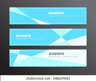 Banner template design. Use for web, banner, background, print.