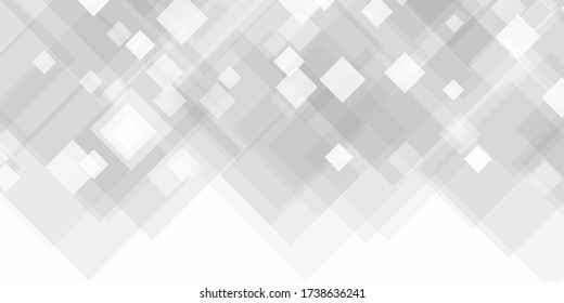 Banner template with a geometric design