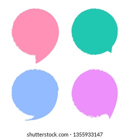 Banner template is isolated on a white background. Empty for ad text, banner, web site, project. Sticker design template.