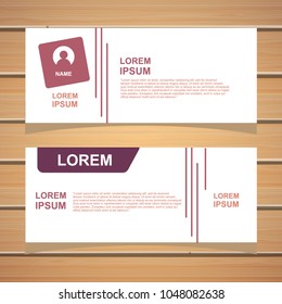 banner template. modern design background. vector.