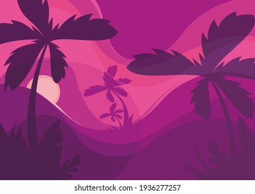 ハワイ風景 のイラスト素材 画像 ベクター画像 Shutterstock