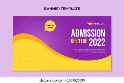 Banner Template For School Admission