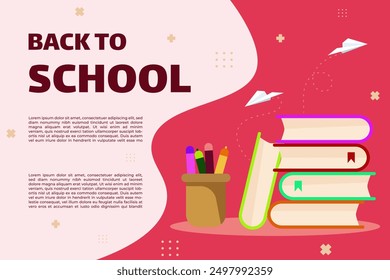banner template for school event