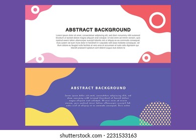banner template with subtle colors, abstract background. red, yellow, smooth.