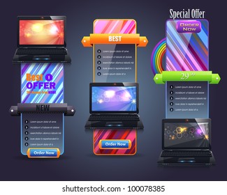 Banner Template Vector Design