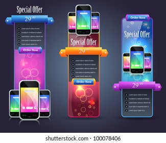 Banner Template Vector Design