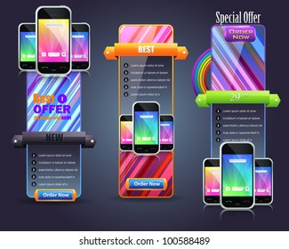 Banner Template Vector Design