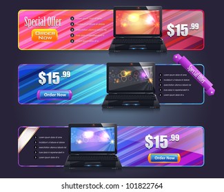 Banner Template Vector Design